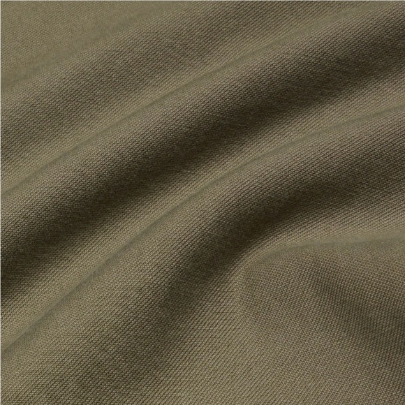 Aritzia TNA cache track Pants olive green pull on elastic waist straight leg M - Picture 5 of 15